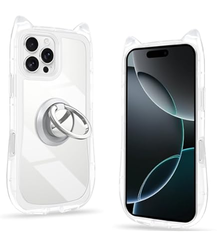 Amazon.co.jp: 【LuceTerra】 iPhone クリアケース 猫耳